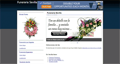 Desktop Screenshot of funerariasevilla.es